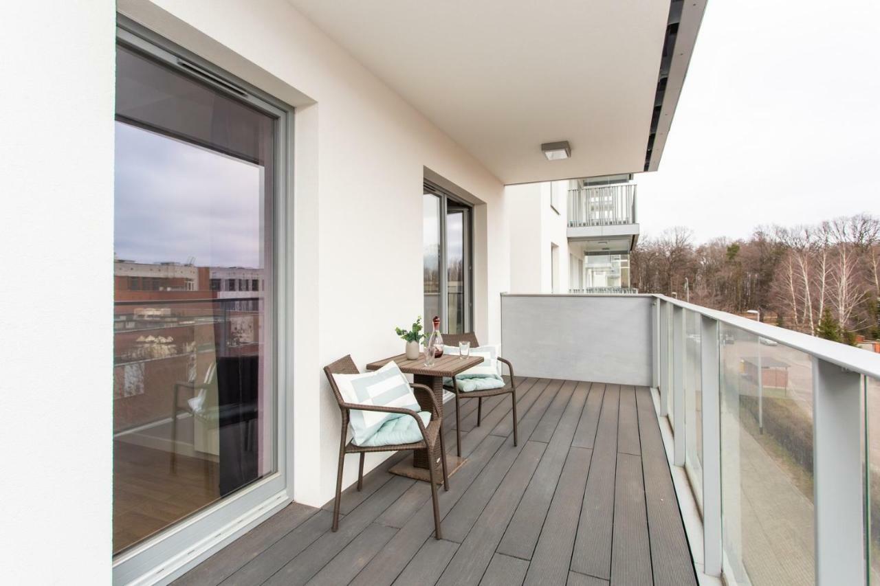 Seaside Beach Przy Plazy - Parking - Praia Apartments - Ergo Polsat Plus Arena Гданск Екстериор снимка