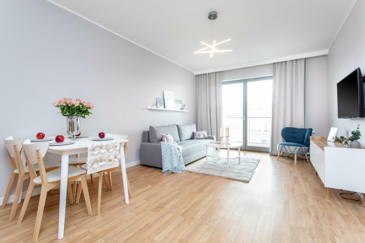 Seaside Beach Przy Plazy - Parking - Praia Apartments - Ergo Polsat Plus Arena Гданск Екстериор снимка